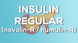 Insulin Regular (Novolin R / Humulin R) Nursing Drug Card (Simplified)  Pharmacology