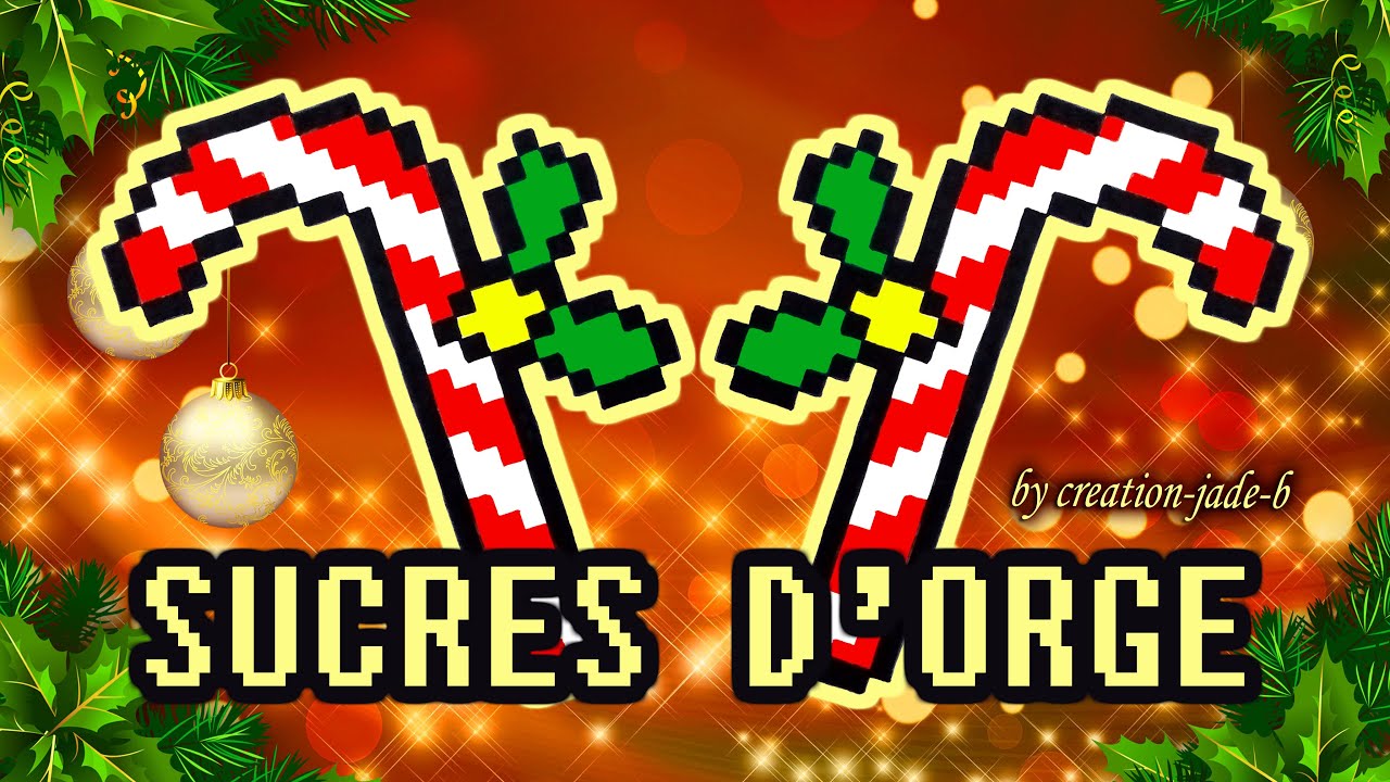 🎄 Tuto Pixel Art - Sucre d'Orge sur FICHE BRISTOL ! (Noël 2019) 🌟 - YouTube