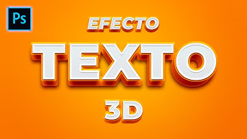 CÓMO HACER TEXTO 3D EDITABLE en PHOTOSHOP