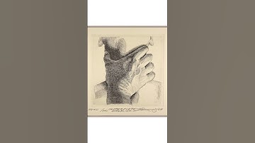 Hand, copperplate engraving. I engraved the work twice. Where is border between love and violence?