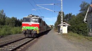 Regional Train 444 Arrives Ylistaro Station