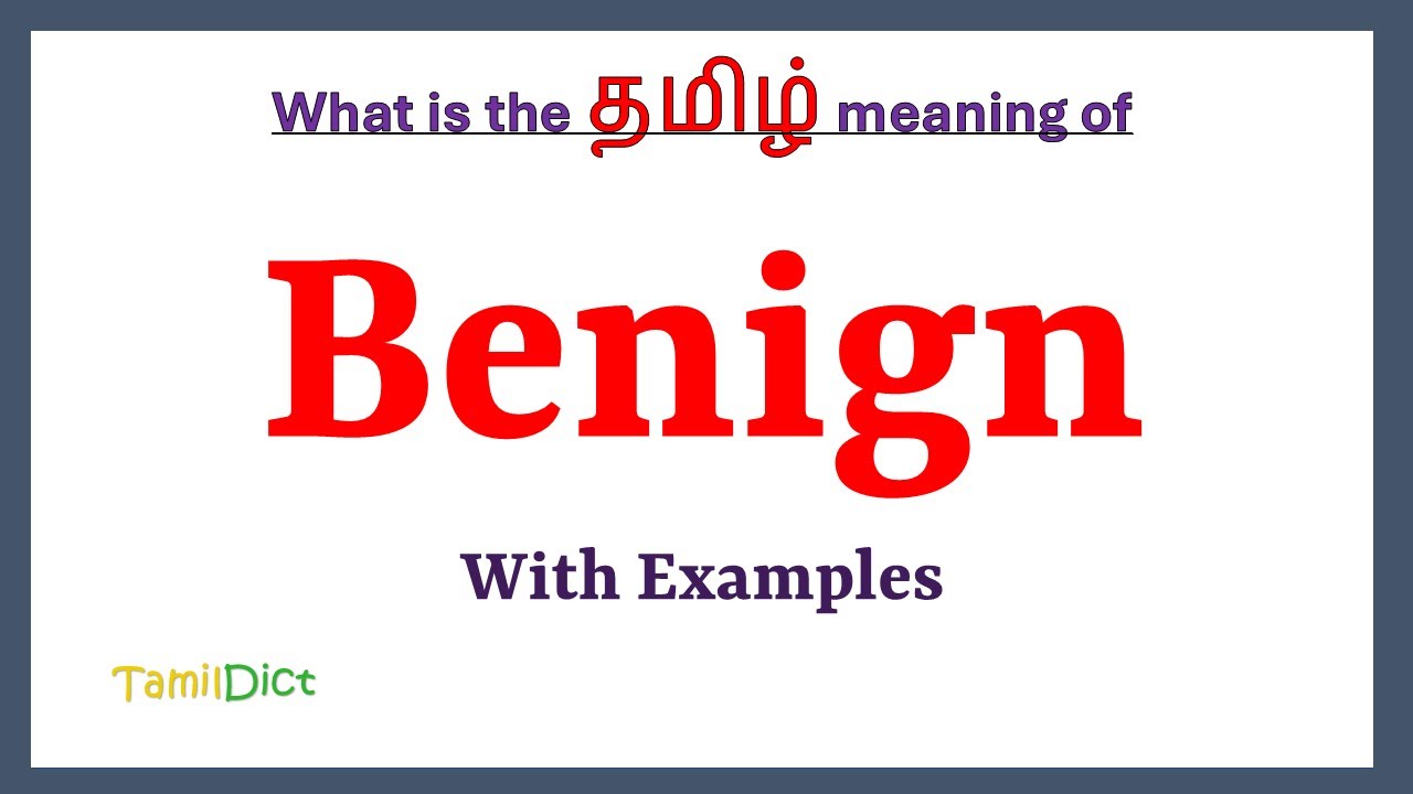 Benign Meaning In Tamil Benign In Tamil Benign In Tamil Dictionary benign-meaning-in-tamil-benign-in-tamil-benign-in-tamil-dictionary