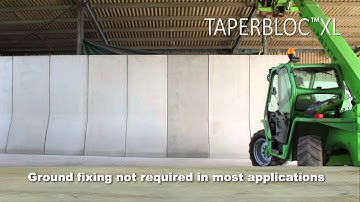 Poundfield Products Taperbloc XL Concrete Retaining Wall