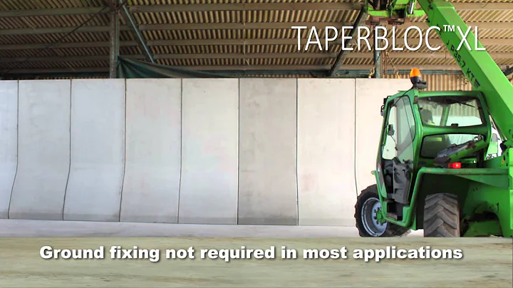 Poundfield Products Taperbloc XL Concrete Retaining Wall