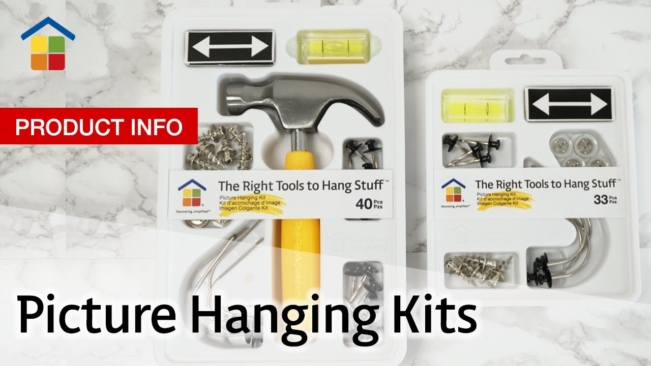 The Picture Hanging Kit™ picture hanging essentials YouTube