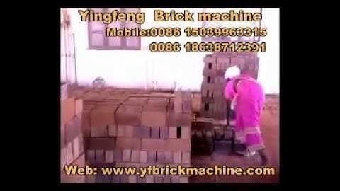 China Yingfeng JKRL35 vacuum brick making machine   http://www.yfbrickmachine.com