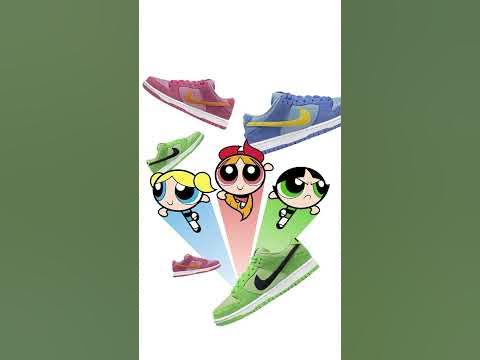 🌈 Powerpuff Girls SB Dunks! #sneakernetwork #sbdunklow #sbdunk #dunklow ...