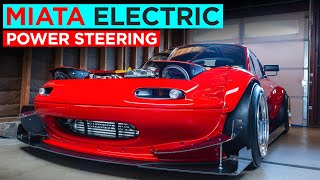 MIATA ELECTRIC POWER STEERING INSTALL | #OMGMIATA | EP78 | [4K60]