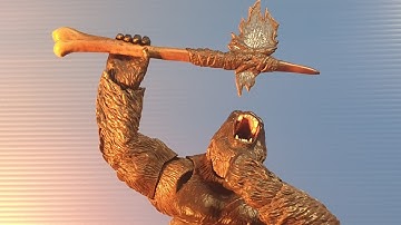 Kong got his Axe (Stop motion test)