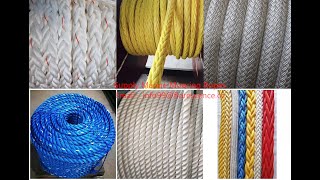 8 Strand Marine Mooring Rope in Porduction