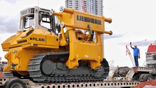 Transporting Liebherr's Largest Pipelayer