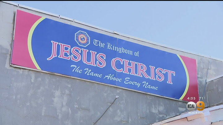 Van Nuys Church Target Of FBI Raid, Leaders Arrested