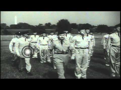 HeadquartersHardeningpany U.S. Army drill during ongoing physical training serving the...HD Stock Footage