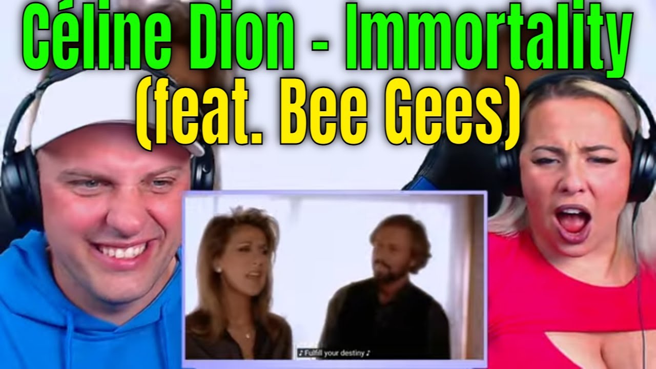 Reaction To Céline Dion - Immortality (feat. Bee Gees) (Studio Session - Let's Talk About Love)