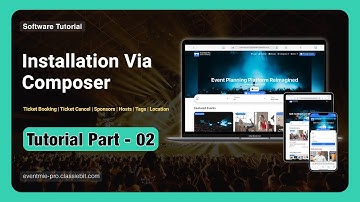 Eventmie Pro | Part-2 | Installation via Composer