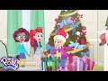 Secret Santa Polly! Fun with friends at the Holidays 🎁👧🏼💜@Polly Pocket Winter Adventures Compilation