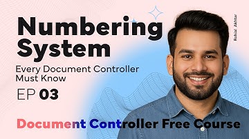 Document Numbering System Explained | EPC & Construction Projects | Document Controller Course Urdu