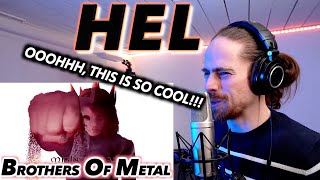 WHY DOES THIS SOUND SO FAMILIAR?! | Brothers Of Metal - Hel FIRST REACTION!