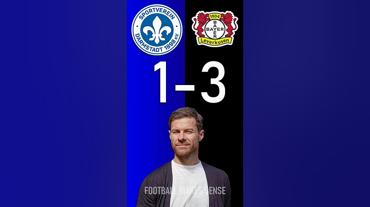 Darmstadt vs Bayer Leverkusen : Bundesliga Score Predictor - hit pause or screenshot