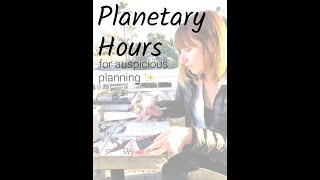 Planetary Hours for Auspicious Planning screenshot 4