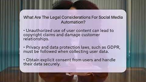 What Are The Legal Considerations For Social Media Automation? - Everyday-Networking
