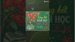 SẮP TỔNG KẾT NĂM HỌC RỒI VÀO THỨ 6 TUẦN NÀY TỔNG KẾT LUÔN