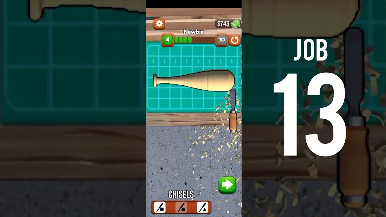 Wood Turning 3D Game Play Job 13 YouTube