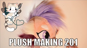 Plush Making 201: Patterning Mohawk Style Faux Fur Hair