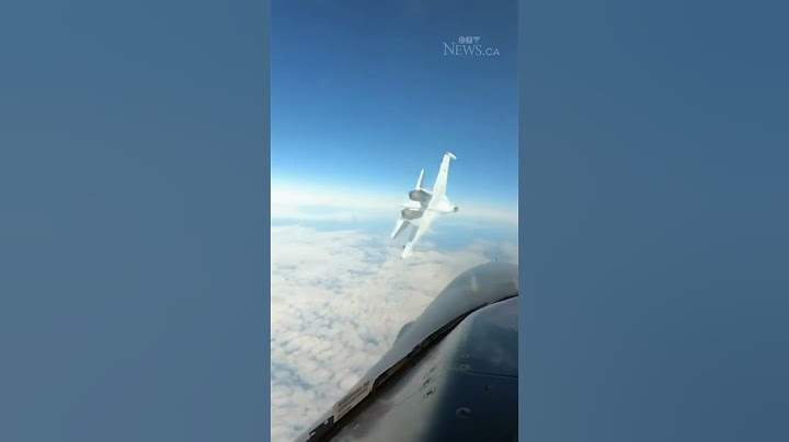 Russian jet performs 'unsafe' manoeuvre off Alaska