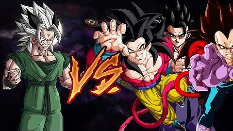 Zaiko Transformed vs Goku Gohan Vegeta SSJ4 | Dragon Ball Z Budokai Tenkaichi 3 Mod