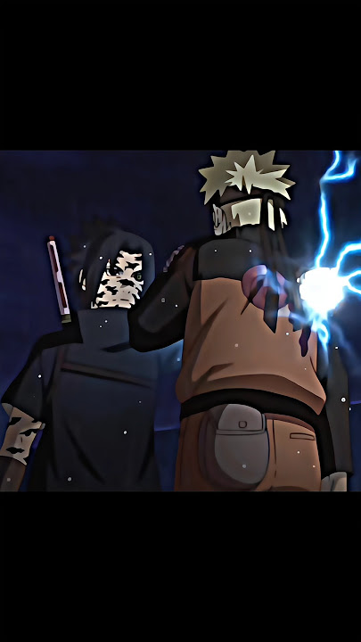 Naruto vs Sasuke kurama chakra ✨☠️ #naruto #sasuke #anime
