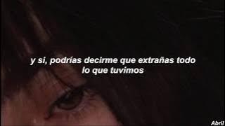 Tate McRae - you broke me first (Sub. Español) ( audio)