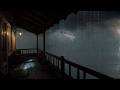 Misty Forest Cabin Rain Sound With Thunder For Peaceful Night And Deep Sleep