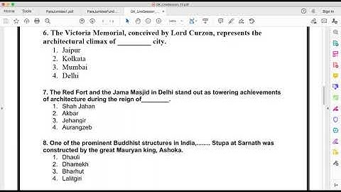 Live GK Quiz - Current Affairs and Static GK for TISSNET, IIFT, CMAT, XAT