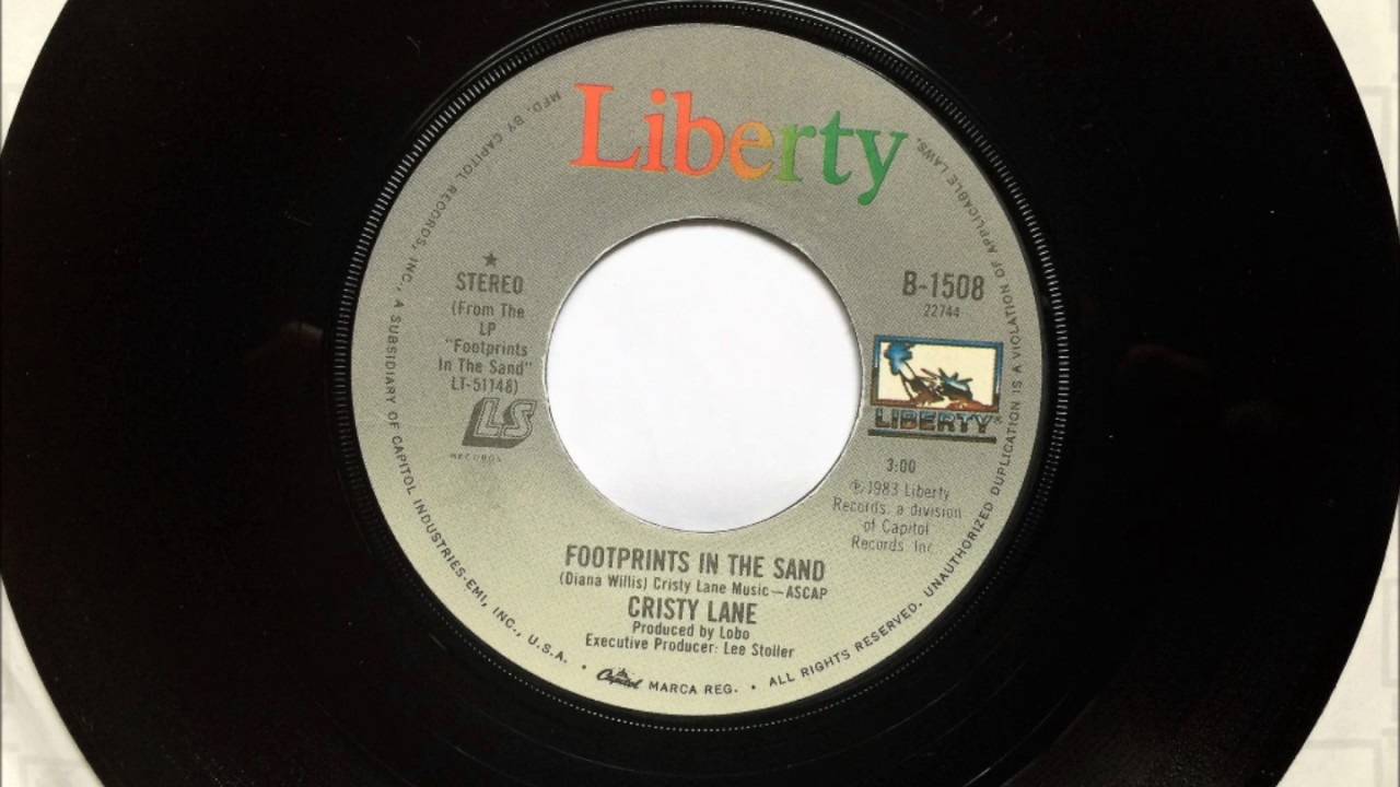 Footprints In The Sand , Cristy Lane , 1983 YouTube