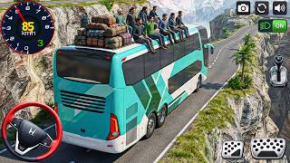 Uphill Bus Game 2026: Uphill passengers pick drop mission bus simulator game - android gameplay screenshot 2