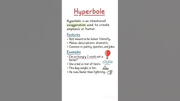 What Is Hyperbole? | The Power of Exaggeration in English Explained! #literature #hyperbole #english