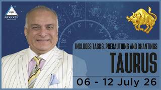 Taurus Weekly Horoscope From 6th July 2026 | Expect Financial Gain Through Determined Effort ⚠️