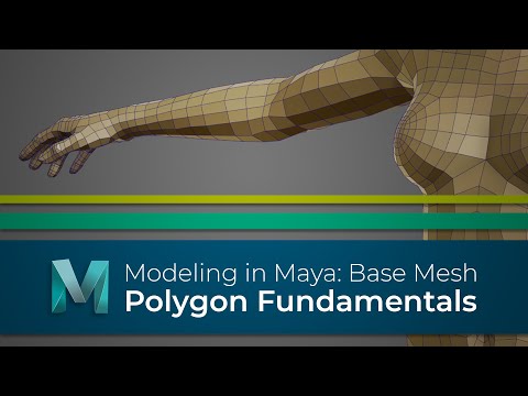 #ModelingInMaya | Base Mesh | Polygon Fundamentals