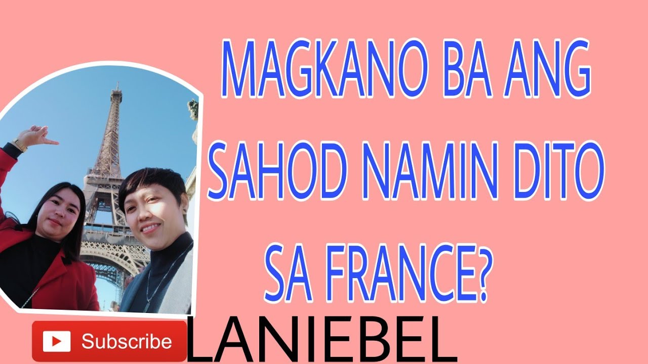 Magkano ang Sahod Namin dito Sa France?🇫🇷|LANIEBEL