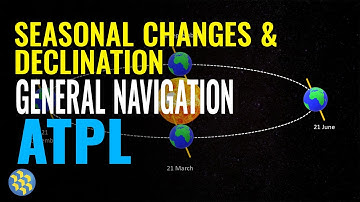 Seasonal Changes and Declination Basic of Navigation General Navigation ATPL
