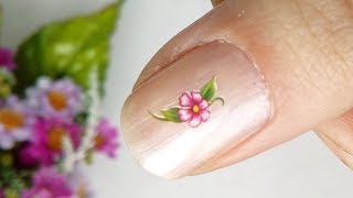 №1 3D Flower Nail Art Sticker Decals Water Transfer (стикеры для ногтей). AliExpress