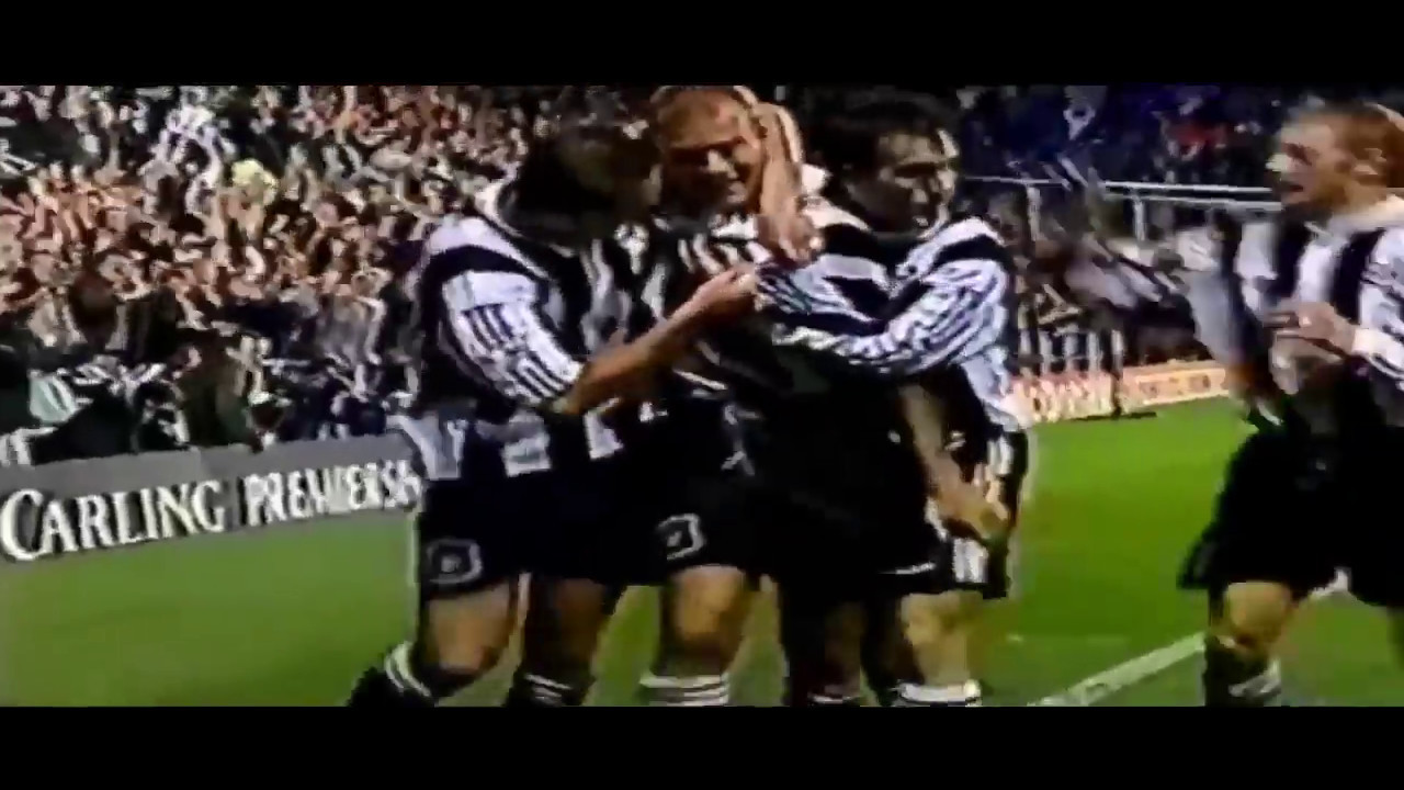 Alan Shearer ● Goal and Skills ● Newcastle United 4 3 Aston Villa ● Premier League 30 09 1996