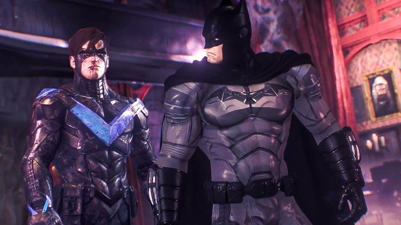 Batman Says Goodbye to Nightwing - Batman: Arkham Knight - YouTube