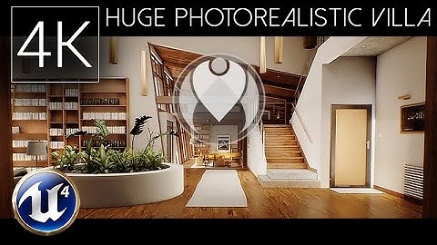 4K LUCID ARCH DREAMS VILLA | Unreal Engine 4 - Ultra Photorealistic Graphics | Nvidia GTX 1080
