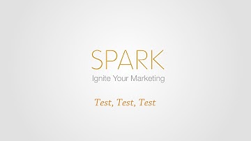 Spark - Test, Test, Test