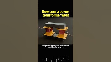 How Does a Power Transformer Work? ⚡ Simple Explanation for Beginners