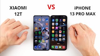 Xiaomi 12T vs iPhone 13 Pro Max | SPEED TEST