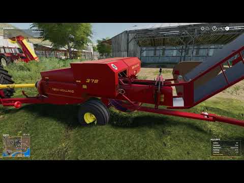 Ls19 | Farming Simulator 19 Modvorstellung Neue Mods | New Holland 378 small square baler