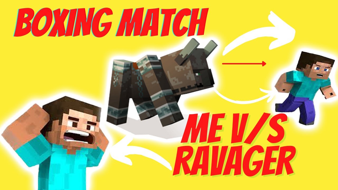 MEGA WAR IN MINECRAFT | ME V/S RAVAGER | EPIC FIGHT! - YouTube